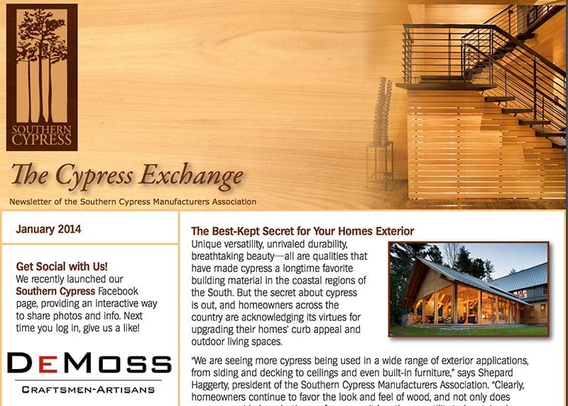 Demoss Cabinetry - Tom Sharrett - Featured In  Cypress Exchange